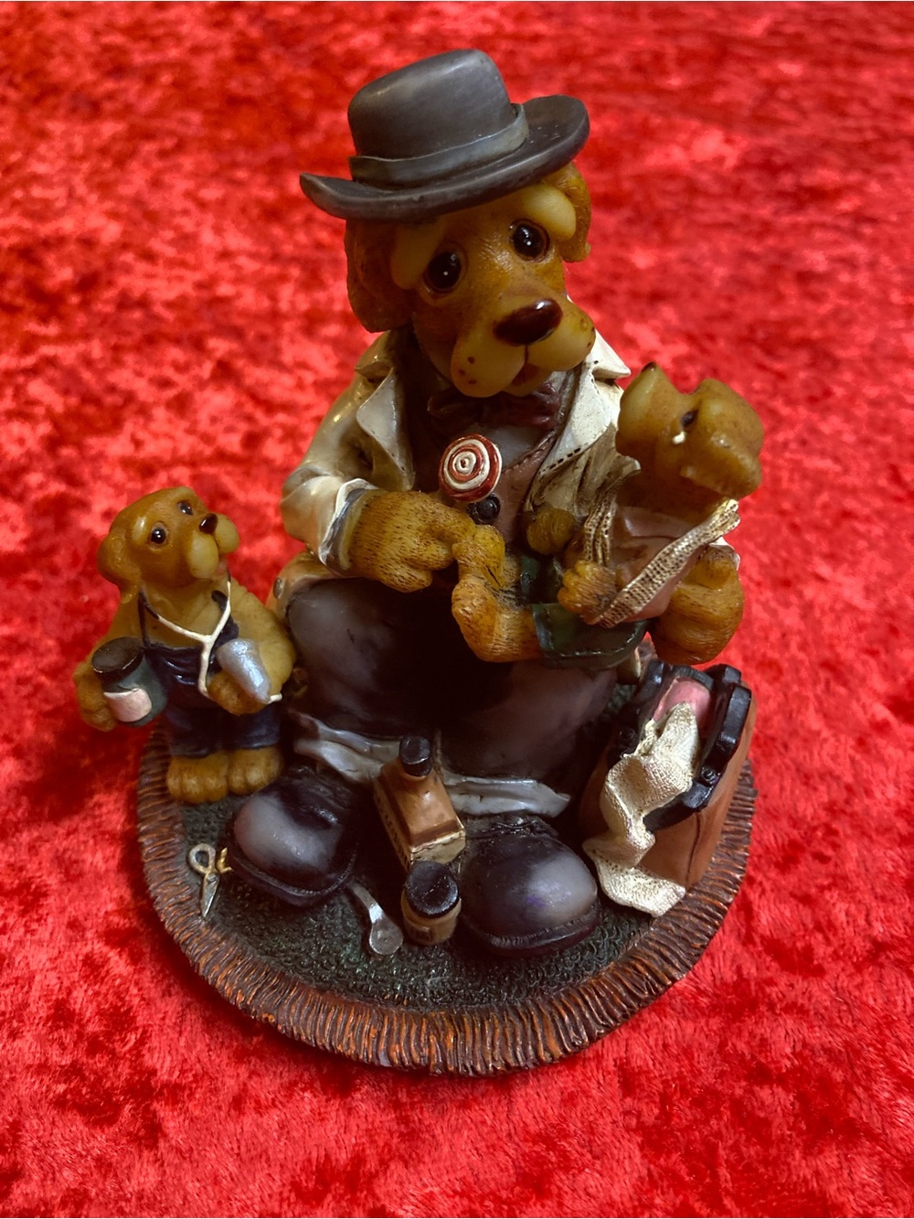 Vintage, collectible “Paws I Care” by Barkley Crossing